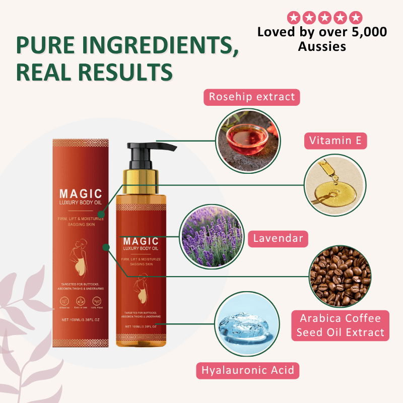 SmoothTheory™ Body Firming Oil — Hydrating & Skin Smoothing Body Oil