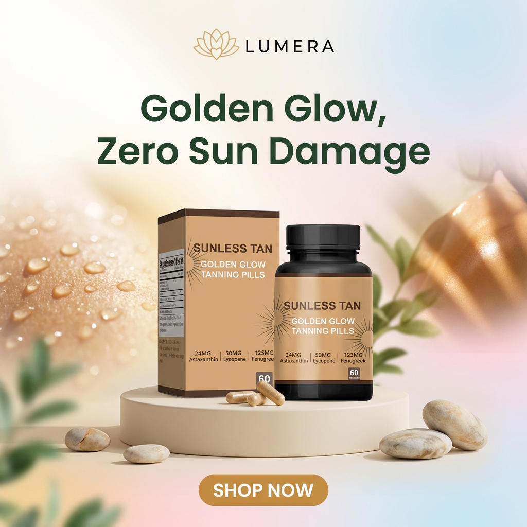 Sunless Tan™ – Golden Glow Tanning Capsules by BushAid