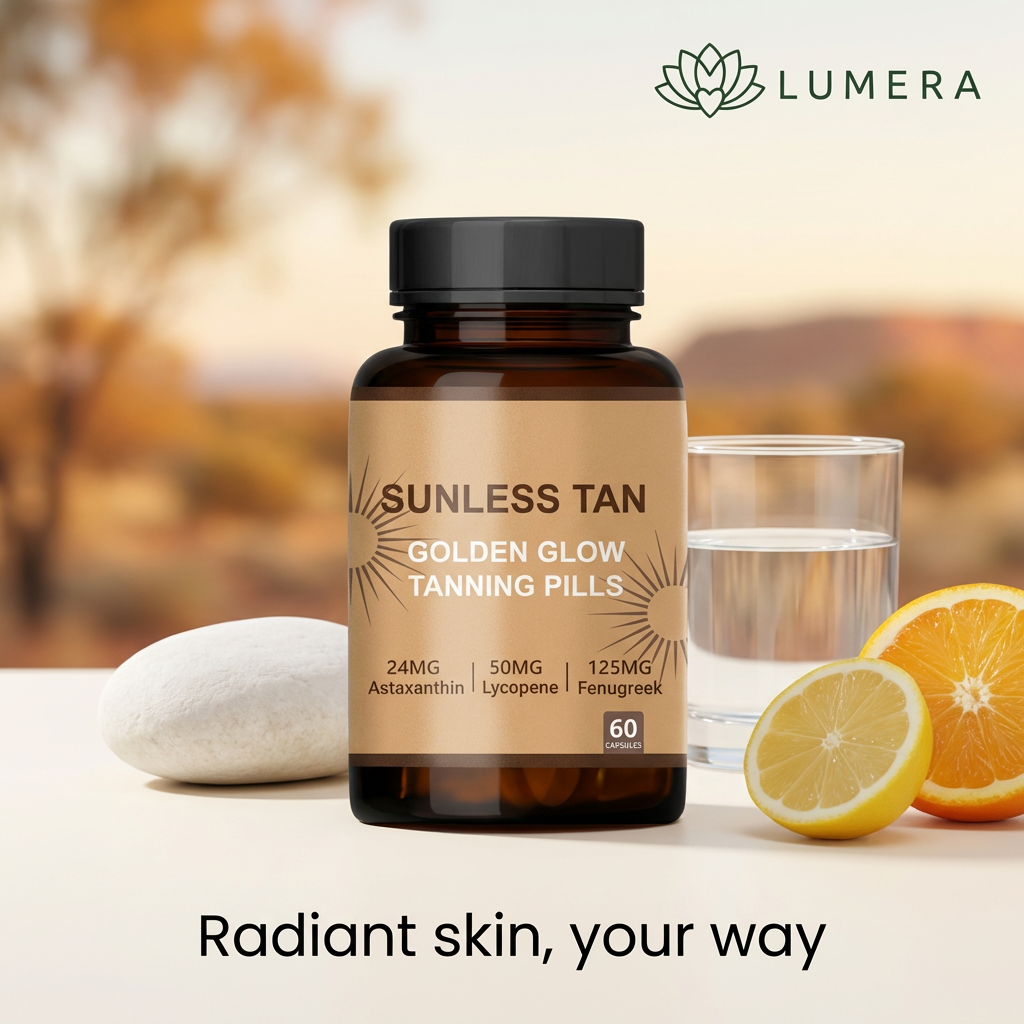 Sunless Tan™ – Golden Glow Tanning Capsules by BushAid