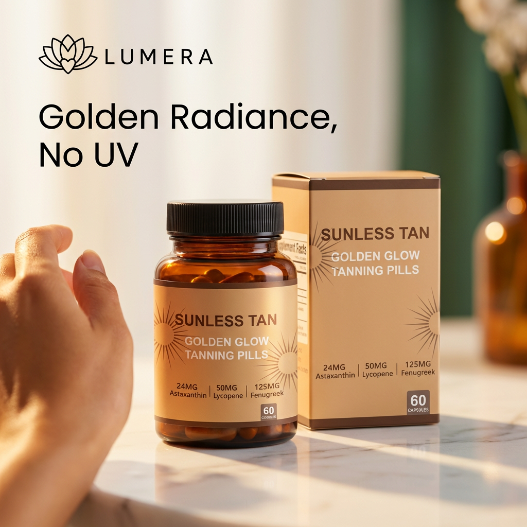 Sunless Tan™ – Golden Glow Tanning Capsules by BushAid