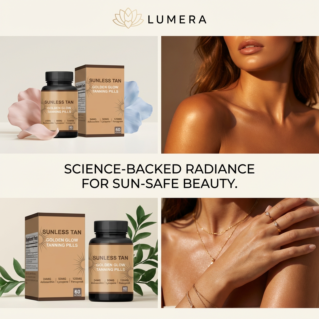 Sunless Tan™ – Golden Glow Tanning Capsules by BushAid
