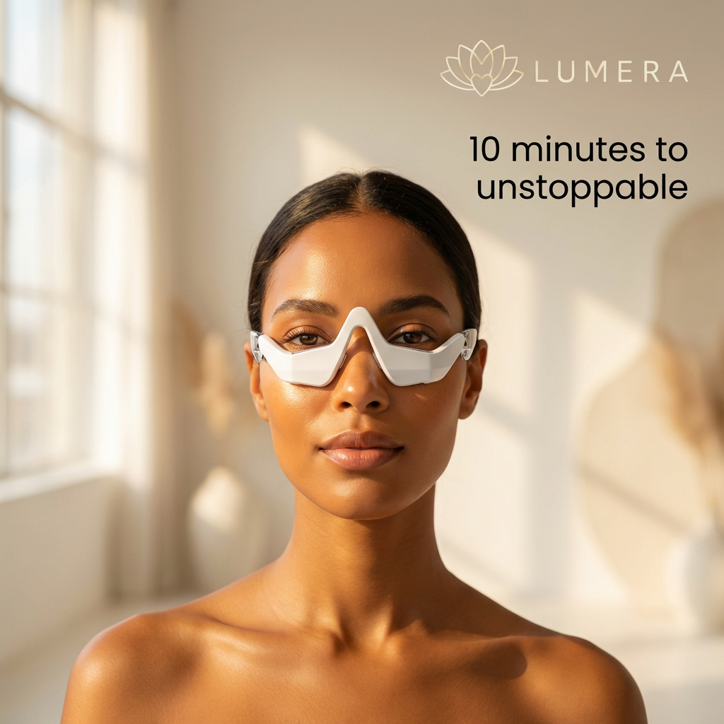 EyeNova™ 2-in-1 Red Light Therapy + EMS Eye Device